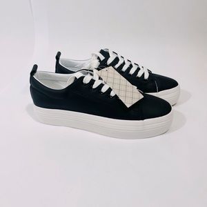 firelli Women Lace Up Platform Shoes Casual Fashion Sneakers Comfortable Walking